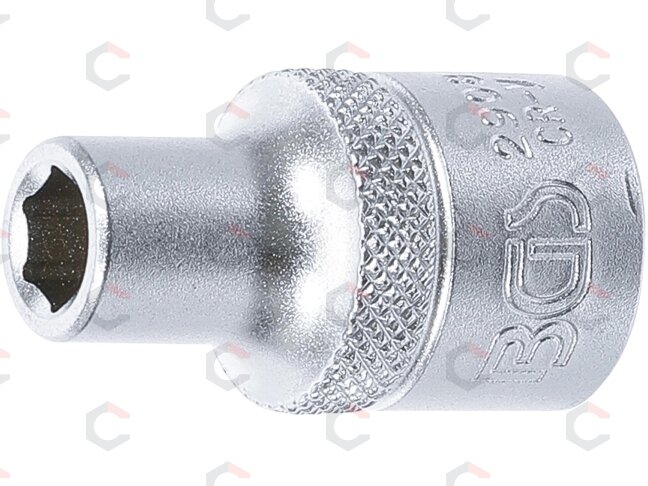 Galvutė šešiakampė | 12.5 mm (1/2") | 8 mm (2908) Galvutė šešiakampė | 12.5 mm (1/2") | 8 mm (2908)