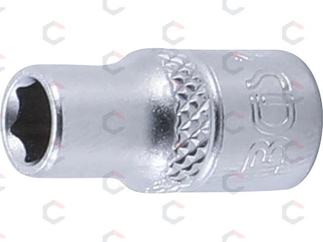 Galvutė šešiakampė | 6,3 mm (1/4") | 6 mm (2478) Galvutė šešiakampė | 6,3 mm (1/4") | 6 mm (2478)