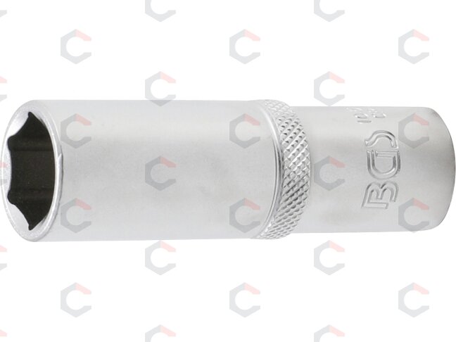 Galvutė šešiakampė ilga | 12,5 mm (1/2") | 17 mm (10557) Galvutė šešiakampė ilga | 12,5 mm (1/2") | 17 mm (10557)