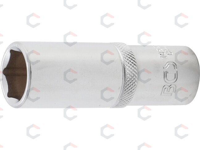 Galvutė šešiakampė ilga | 12,5 mm (1/2") | 18 mm (10558) Galvutė šešiakampė ilga | 12,5 mm (1/2") | 18 mm (10558)