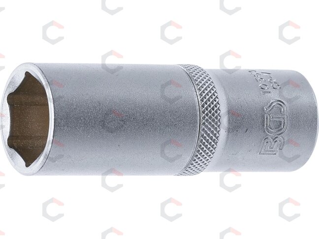 Galvutė šešiakampė ilga | 12,5 mm (1/2") | 20 mm (10560) Galvutė šešiakampė ilga | 12,5 mm (1/2") | 20 mm (10560)