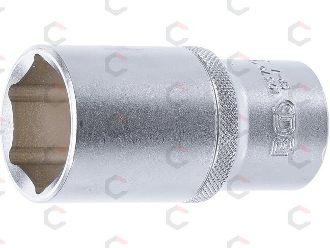 Galvutė šešiakampė ilga | 12,5 mm (1/2") | 30 mm (10570) Galvutė šešiakampė ilga | 12,5 mm (1/2") | 30 mm (10570)