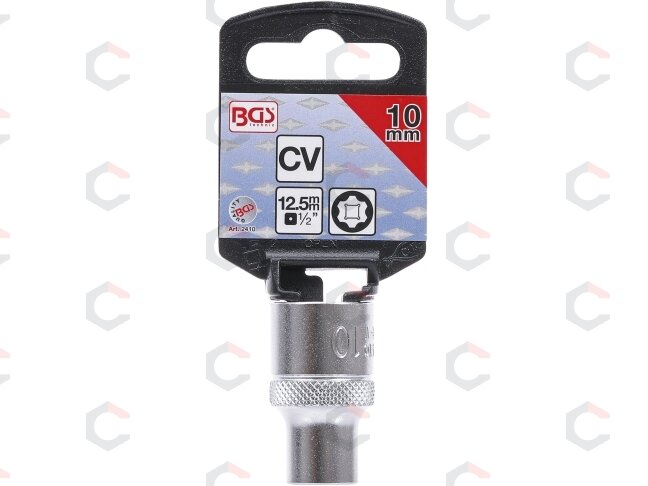 Galvutė šešiakampė | Super Lock | 12.5 mm (1/2") | 10 mm (2410) 2