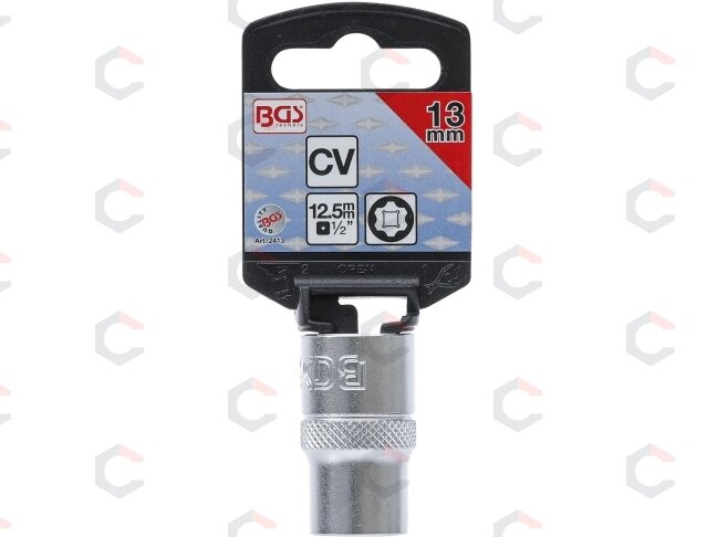 Galvutė šešiakampė | Super Lock | 12.5 mm (1/2") | 13 mm (2413) 2
