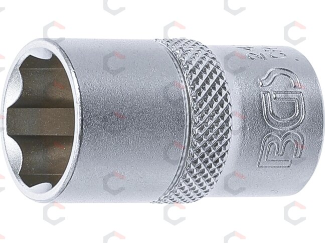 Galvutė šešiakampė | Super Lock | 12.5 mm (1/2") | 16 mm (2416) Galvutė šešiakampė | Super Lock | 12.5 mm (1/2") | 16 mm (2416)