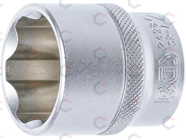 Galvutė šešiakampė | Super Lock | 12.5 mm (1/2") | 28 mm (2428) Galvutė šešiakampė | Super Lock | 12.5 mm (1/2") | 28 mm (2428)