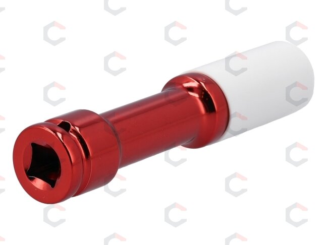 Galvutė smūginė ilga plonasienė prailginta | 150 mm | su plastikine apsauga | 12,7 mm (1/2") | 21 mm (YT-10593) 1 Galvutė smūginė ilga plonasienė prailginta | 150 mm | su plastikine apsauga | 12,7 mm (1/2") | 21 mm (YT-10593) 1
