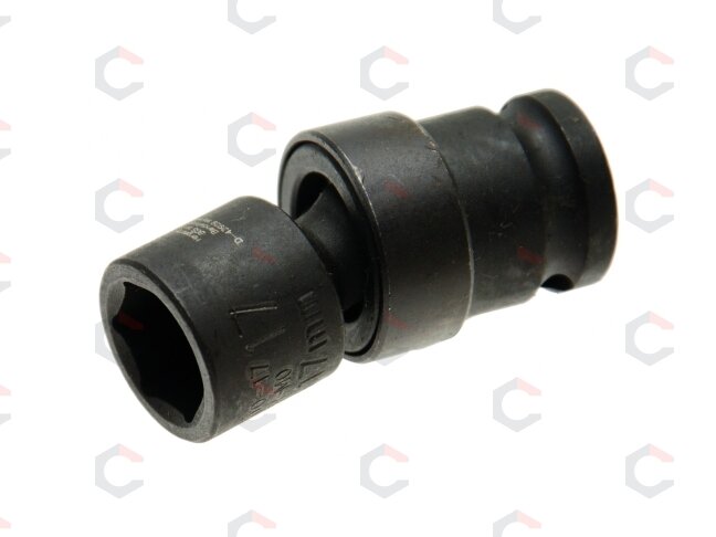 Galvutė smūginė šarnyrinė | 12,5 mm (1/2") | 17 mm (5200-17) 1 Galvutė smūginė šarnyrinė | 12,5 mm (1/2") | 17 mm (5200-17) 1