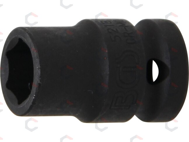 Galvutė smūginė šešiakampė | 12,5 mm (1/2") | 13 mm (5213) Galvutė smūginė šešiakampė | 12,5 mm (1/2") | 13 mm (5213)
