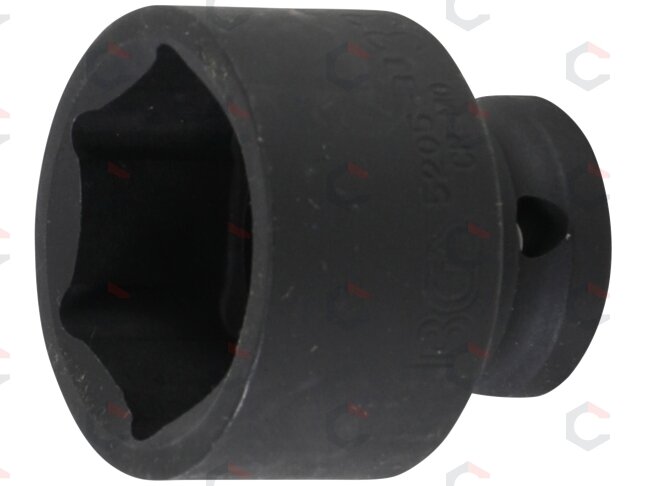 Galvutė smūginė šešiakampė | 12,5 mm (1/2") | 33 mm (5205-33) Galvutė smūginė šešiakampė | 12,5 mm (1/2") | 33 mm (5205-33)