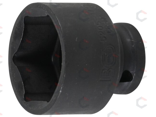 Galvutė smūginė šešiakampė | 12,5 mm (1/2") | 34 mm (5205-34) Galvutė smūginė šešiakampė | 12,5 mm (1/2") | 34 mm (5205-34)