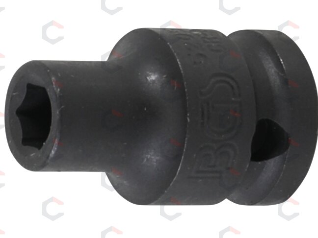 Galvutė smūginė šešiakampė | 12,5 mm (1/2") | 8 mm (5205-8) Galvutė smūginė šešiakampė | 12,5 mm (1/2") | 8 mm (5205-8)