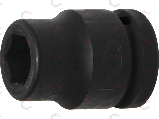 Galvutė smūginė šešiakampė | 20 mm (3/4") | 18 mm (5618) Galvutė smūginė šešiakampė | 20 mm (3/4") | 18 mm (5618)