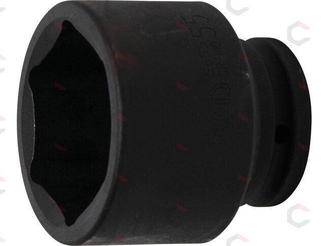 Galvutė smūginė šešiakampė | 20 mm (3/4") | 55 mm (5655) Galvutė smūginė šešiakampė | 20 mm (3/4") | 55 mm (5655)