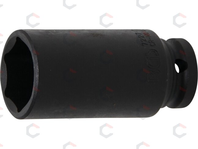 Galvutė smūginė šešiakampė ilga | 12,5 mm (1/2") | 27 mm (7227) Galvutė smūginė šešiakampė ilga | 12,5 mm (1/2") | 27 mm (7227)