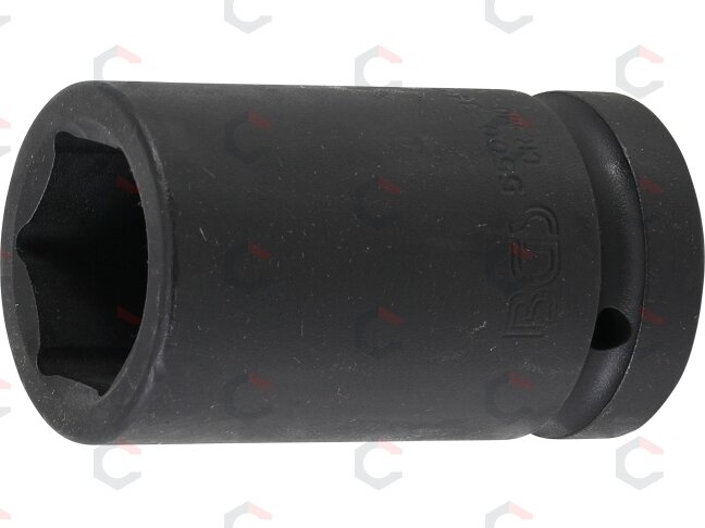 Galvutė smūginė šešiakampė, ilga | 25 mm (1") | 34 mm (5500-34) Galvutė smūginė šešiakampė, ilga | 25 mm (1") | 34 mm (5500-34)