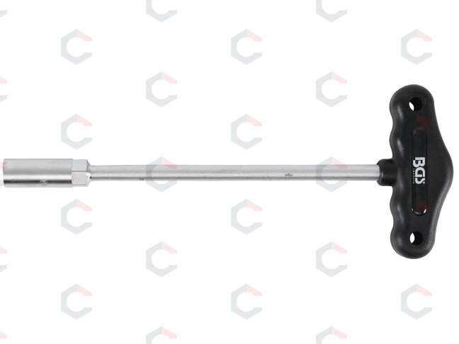 Galvutė su T rankena, šešiakampė | 13 mm (7813) Galvutė su T rankena, šešiakampė | 13 mm (7813)