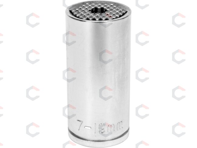 Galvutė universali ilga | 10 mm (3/8") | 7 - 19 mm (53002) 2 Galvutė universali ilga | 10 mm (3/8") | 7 - 19 mm (53002) 2