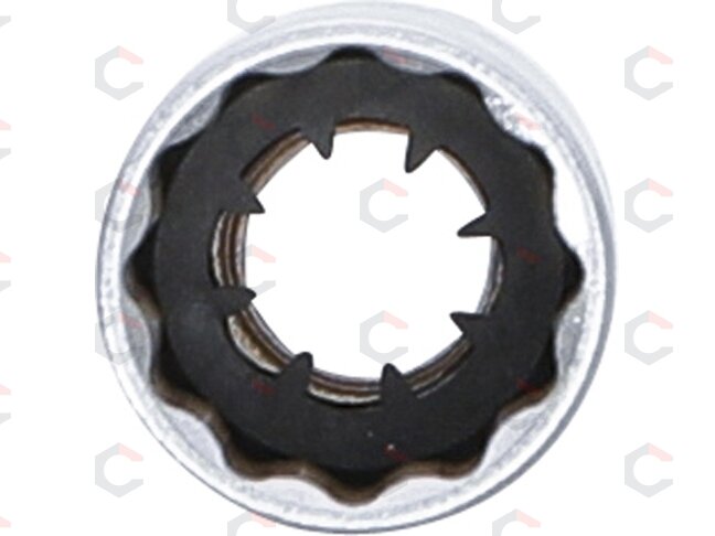 Galvutė žvakėms 12-kampė | 10 mm (3/8") | 14 mm (2791) 1 Galvutė žvakėms 12-kampė | 10 mm (3/8") | 14 mm (2791) 1