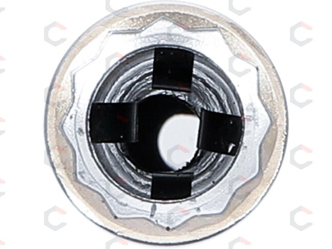 Galvutė žvakėms 12 kampų | ypač ilga | 10 mm (3/8") | 18 mm (2449) 2 Galvutė žvakėms 12 kampų | ypač ilga | 10 mm (3/8") | 18 mm (2449) 2