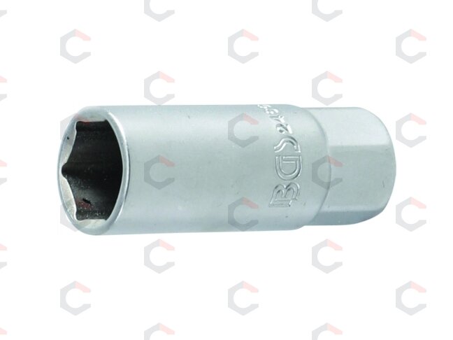 Galvutė žvakėms šešiakampė | 10 mm (3/8") | 16 mm (2466) 1 Galvutė žvakėms šešiakampė | 10 mm (3/8") | 16 mm (2466) 1