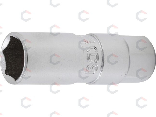 Galvutė žvakėms šešiakampė | 10 mm (3/8") | 16 mm (2471) Galvutė žvakėms šešiakampė | 10 mm (3/8") | 16 mm (2471)