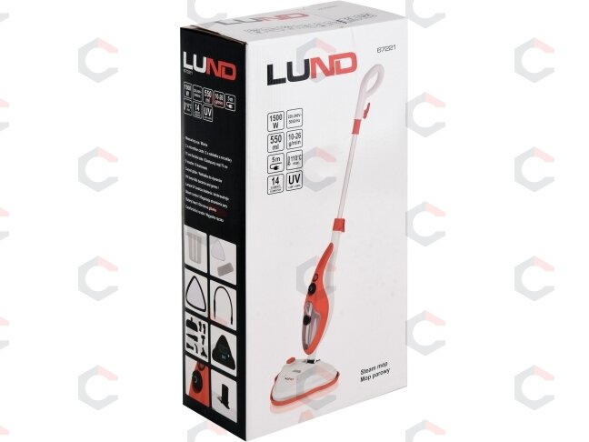 Garų šluota / garinis valytuvas | 1500 W, UV-C lempa (67221V) 3 Garų šluota / garinis valytuvas | 1500 W, UV-C lempa (67221V) 3