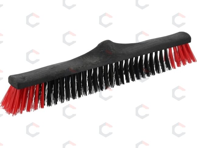 Gatvės šepetys lauko valymui | 600 mm | PET PVC šeriai | kūginis sriegis (YT-86857) Gatvės šepetys lauko valymui | 600 mm | PET PVC šeriai | kūginis sriegis (YT-86857)
