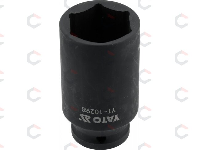 Ilga smūginė galvutė 1/2", 32 mm (YT-10298) Ilga smūginė galvutė 1/2", 32 mm (YT-10298)