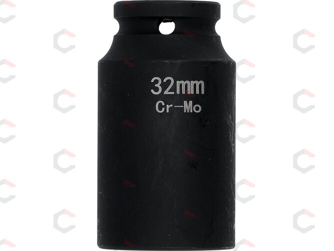 Ilga smūginė galvutė 1/2", 32 mm (YT-10298) 2 Ilga smūginė galvutė 1/2", 32 mm (YT-10298) 2