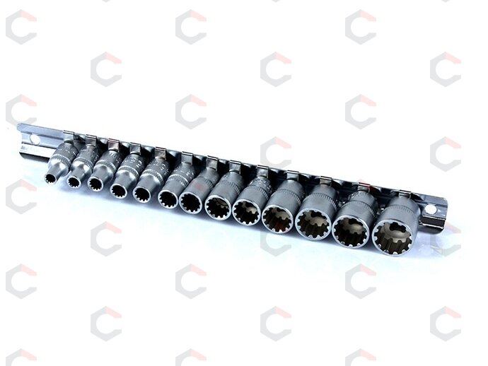 Galvučių rinkinys | Daugiafunkcinės | 6.3 mm (1/4") | 4-14 mm | 13 vnt. (KR144013) 3 Galvučių rinkinys | Daugiafunkcinės | 6.3 mm (1/4") | 4-14 mm | 13 vnt. (KR144013) 3