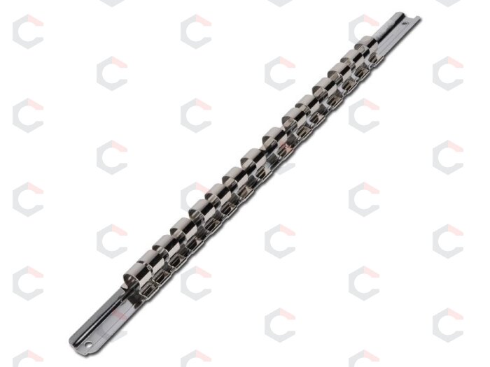 Galvučių laikiklis 15 auselių | 12,5 mm (1/2") (2540) 1 Galvučių laikiklis 15 auselių | 12,5 mm (1/2") (2540) 1
