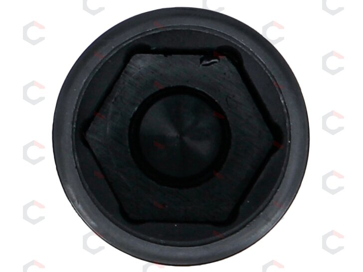 Galvutė smūginė ilga plonasienė | su plastikine apsauga | 12,5 mm (1/2") | 20.5 mm (7321) 1