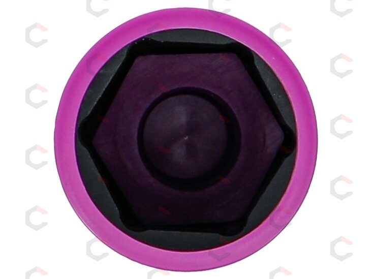 Galvutė smūginė ilga plonasienė | su plastikine apsauga | 12,5 mm (1/2") | 21.5 mm (7326) 1 Galvutė smūginė ilga plonasienė | su plastikine apsauga | 12,5 mm (1/2") | 21.5 mm (7326) 1