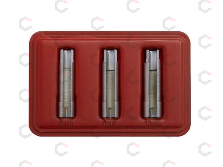 Galvučių rinkinys kaitinimo žvakėms | 8/9/10mm | Fiat, Alfa, Lancia Vauxhall Astra Saab (GPS03) 1 Galvučių rinkinys kaitinimo žvakėms | 8/9/10mm | Fiat, Alfa, Lancia Vauxhall Astra Saab (GPS03) 1