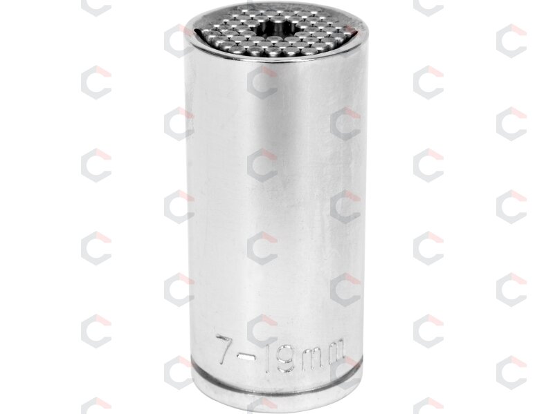 Galvutė universali ilga | 10 mm (3/8") | 7 - 19 mm (53002) 2 Galvutė universali ilga | 10 mm (3/8") | 7 - 19 mm (53002) 2