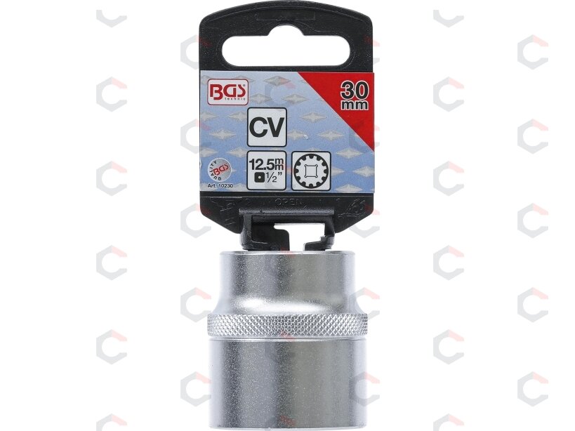 Galvutė daugiafunkcinė | 12,5 mm (1/2") | 30 mm (10230) 2 Galvutė daugiafunkcinė | 12,5 mm (1/2") | 30 mm (10230) 2