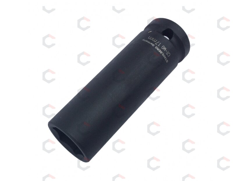 Galvutė ilga smūginė 1/2", 17mm "Stahlberg" (H5011201D-17)