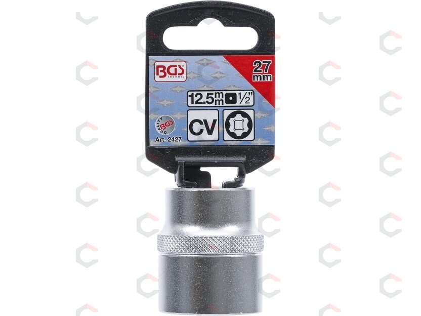 Galvutė šešiakampė | Super Lock | 12.5 mm (1/2") | 27 mm (2427) 2