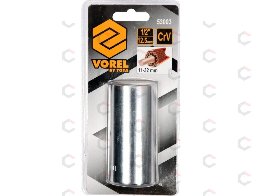 Galvutė universali ilga | 12,5 mm (1/2") | 11 - 32 mm (53003) 3