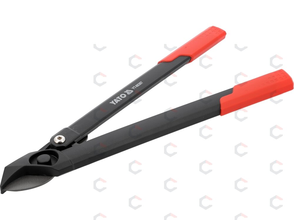 Dvirankės genėjimo žirklės atraminio tipo, nailoninėmis rankenomis 480 mm (YT-88307) 3 Dvirankės genėjimo žirklės atraminio tipo, nailoninėmis rankenomis 480 mm (YT-88307) 3