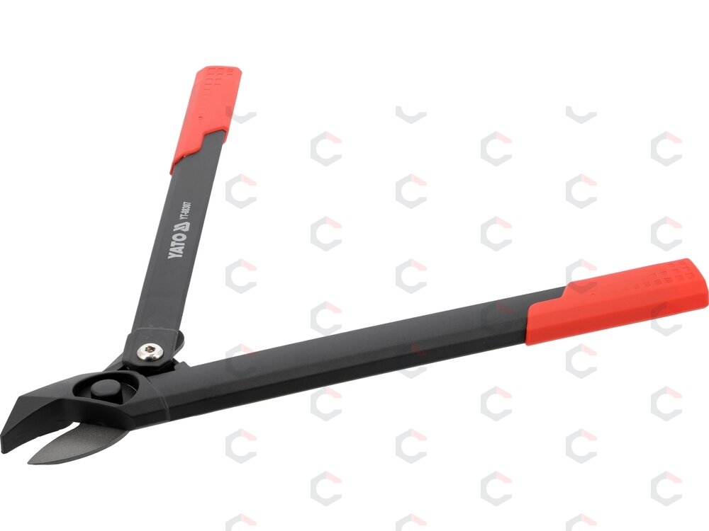Dvirankės genėjimo žirklės atraminio tipo, nailoninėmis rankenomis 480 mm (YT-88307) 4 Dvirankės genėjimo žirklės atraminio tipo, nailoninėmis rankenomis 480 mm (YT-88307) 4