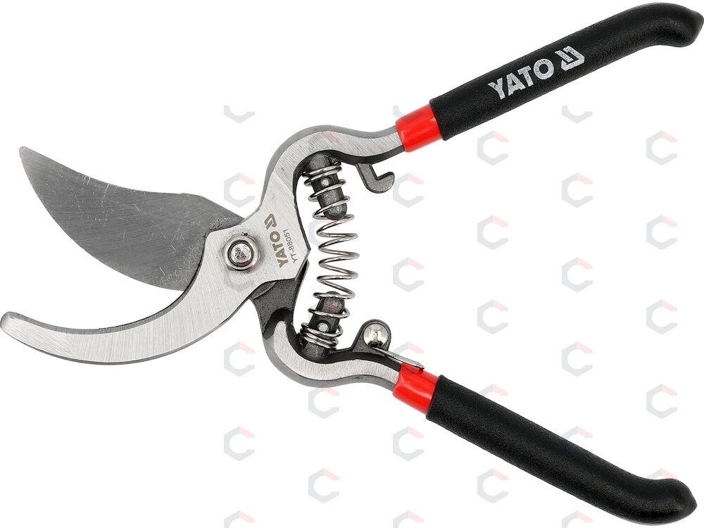Genėjimo žirklės žirklinio tipo, kaltos 210 mm (YT-88051) 2 Genėjimo žirklės žirklinio tipo, kaltos 210 mm (YT-88051) 2
