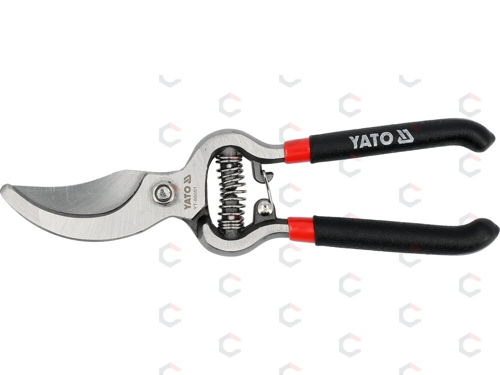 Genėjimo žirklės žirklinio tipo, kaltos 210 mm (YT-88051) Genėjimo žirklės žirklinio tipo, kaltos 210 mm (YT-88051)