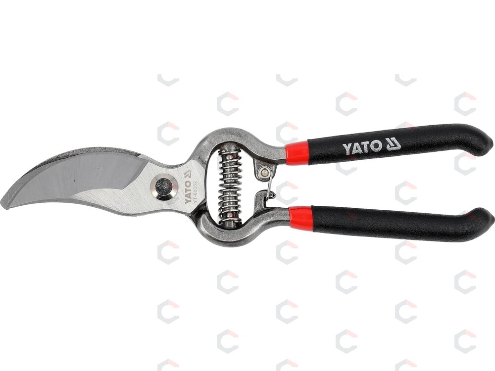 Genėjimo žirklės žirklinio tipo, kaltos 230 mm (YT-88052) Genėjimo žirklės žirklinio tipo, kaltos 230 mm (YT-88052)