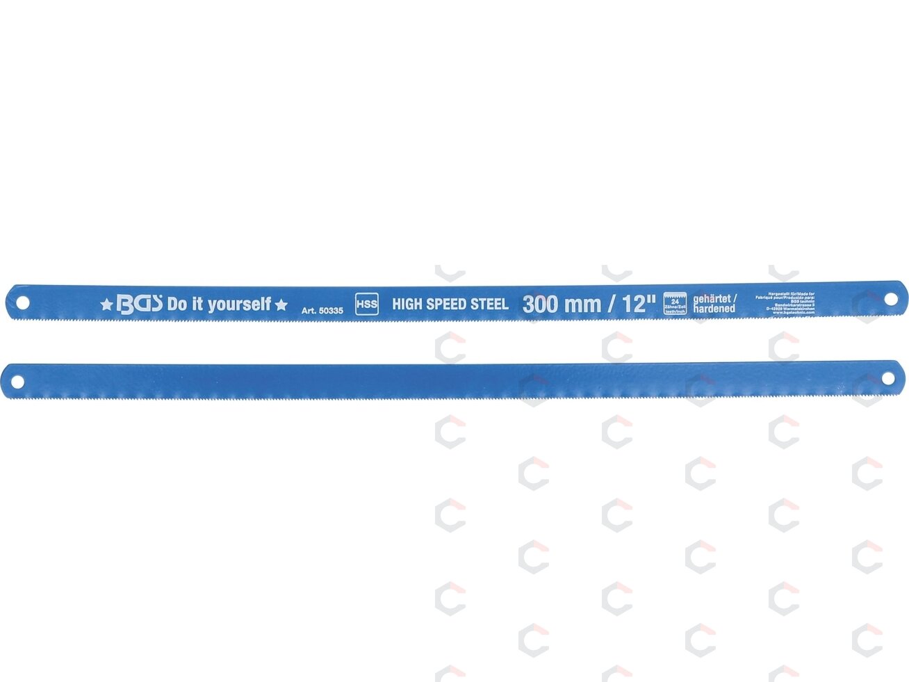 Geležtės metalui | HSS | 13 x 300 mm | 2 vnt. (50335) 1 Geležtės metalui | HSS | 13 x 300 mm | 2 vnt. (50335) 1