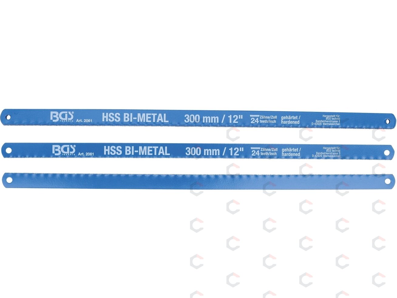 Geležtės metalui | HSS lanksčios | 13 x 300 mm | 10 vnt. (2061) 1 Geležtės metalui | HSS lanksčios | 13 x 300 mm | 10 vnt. (2061) 1
