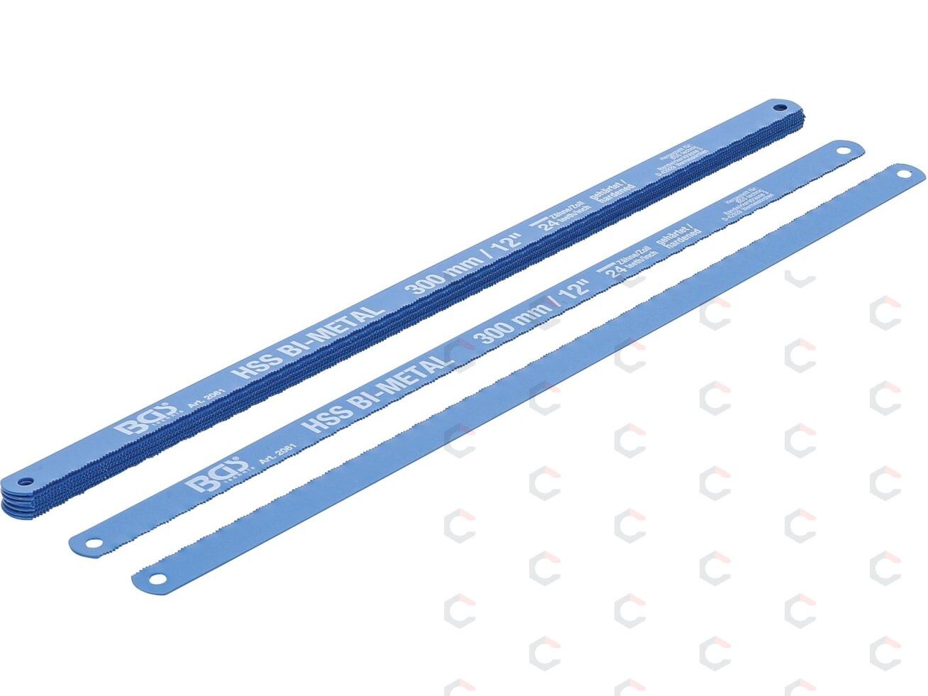 Geležtės metalui | HSS lanksčios | 13 x 300 mm | 10 vnt. (2061)