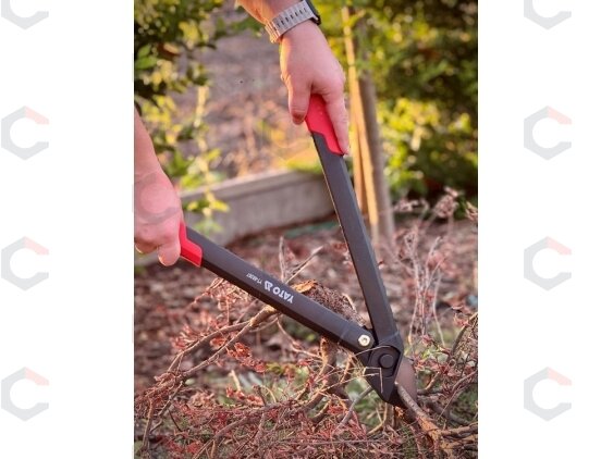 Dvirankės genėjimo žirklės atraminio tipo, nailoninėmis rankenomis 480 mm (YT-88307) 5 Dvirankės genėjimo žirklės atraminio tipo, nailoninėmis rankenomis 480 mm (YT-88307) 5