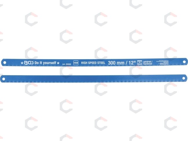 Geležtės metalui | HSS | 13 x 300 mm | 2 vnt. (50335) 1 Geležtės metalui | HSS | 13 x 300 mm | 2 vnt. (50335) 1